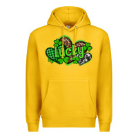 Lemon st patricks day lucky western hearts Premium Hoodie - Artiststas