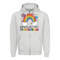 Dove Grey if being gay was a choice i'd be gayer lol Zipper Hoodie - MaliasSmallBusiness