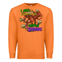Carrot crawfish i just want to be loved bayou Premium Sweatshirt - FaDigitalArtStudio