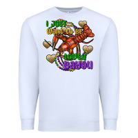 White crawfish i just want to be loved bayou Premium Sweatshirt - FaDigitalArtStudio