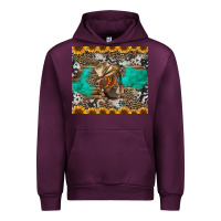 Mauve Wine western boots and sunflowers tumbler Urban Hoodie - Jasminsmagicworld
