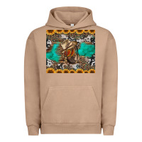 Pigment Burro western boots and sunflowers tumbler Urban Hoodie - Jasminsmagicworld