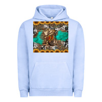 Pigment Grape Ice western boots and sunflowers tumbler Urban Hoodie - Jasminsmagicworld