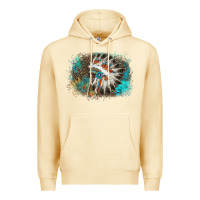 Pina Colada indian headress sunflower leopard Premium Hoodie - AdoDesignShop