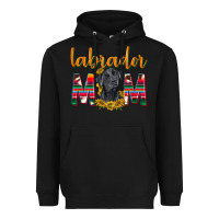 Black western labrador retriever mom Heavyweight Hoodie - texasbilliewilder