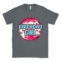 Charcoal Heather birthday girl Classic Tee - MaliasSmallBusiness