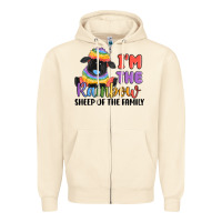 Sandshell i'm the rainbow sheep of the family Zipper Hoodie - MaliasSmallBusiness