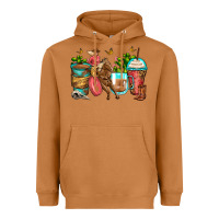 Meerkat cowgirl coffee cups Heavyweight Hoodie - Zillion Design Studio