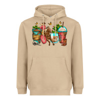 Mushroom cowgirl coffee cups Heavyweight Hoodie - Zillion Design Studio