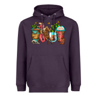 Plum cowgirl coffee cups Heavyweight Hoodie - Zillion Design Studio
