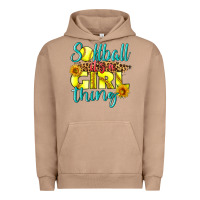 Softball It's A Girl Thing Urban Hoodie | Teevron