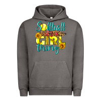 Pigment Tornado softball it's a girl thing Urban Hoodie - LillyAllenDesigns
