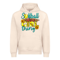 Sandshell softball it's a girl thing Urban Hoodie - LillyAllenDesigns