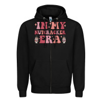 Black in my nutcracker era Zipper Hoodie - MaliasSmallBusiness
