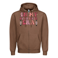 Chestnut in my nutcracker era Zipper Hoodie - MaliasSmallBusiness