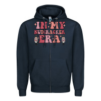 Navy in my nutcracker era Zipper Hoodie - MaliasSmallBusiness