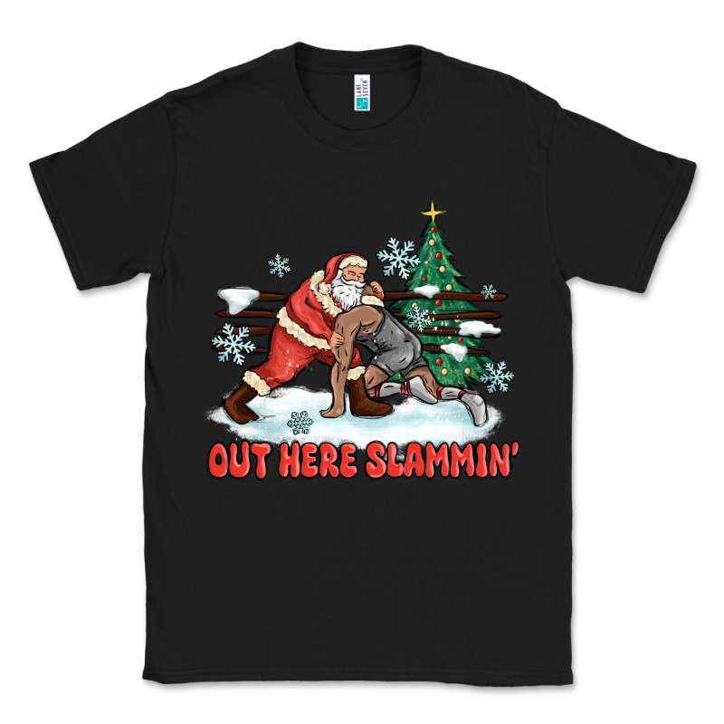 Out Here Slammin' Classic Tee by MaliasSmallBusiness | Teevron