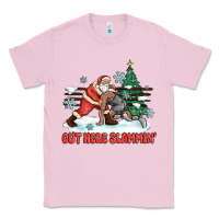 Bubblegum Pink out here slammin' Classic Tee - MaliasSmallBusiness