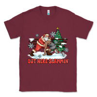 Burgundy out here slammin' Classic Tee - MaliasSmallBusiness