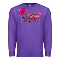 Purple cupid can suck it valentine's day Premium Sweatshirt - FaDigitalArtStudio