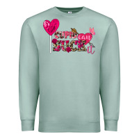 Seafoam cupid can suck it valentine's day Premium Sweatshirt - FaDigitalArtStudio