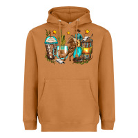 Meerkat cowboy coffee cups Heavyweight Hoodie - Zillion Design Studio