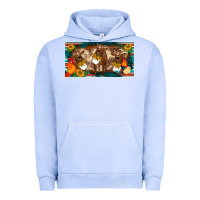 Pigment Grape Ice western cow cockerel chick  serape leopard sunflowers license plate te Urban Hoodie - BarkalooDesign
