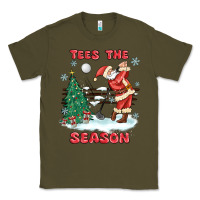 Army Green the season golf Classic Tee - MaliasSmallBusiness