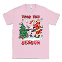 Bubblegum Pink the season golf Classic Tee - MaliasSmallBusiness