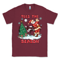 Burgundy the season golf Classic Tee - MaliasSmallBusiness