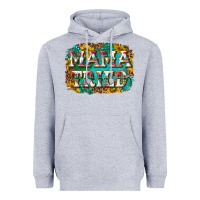 Heather Grey western mama tried with sunflowers and gemstone Heavyweight Hoodie - texasbilliewilder