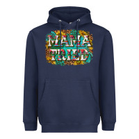 Navy western mama tried with sunflowers and gemstone Heavyweight Hoodie - texasbilliewilder