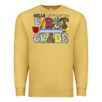 Antique Gold hellofirstgrade Premium Sweatshirt - CowhideDigitalArt
