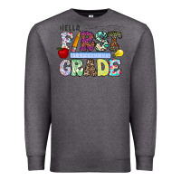 Charcoal Heather hellofirstgrade Premium Sweatshirt - CowhideDigitalArt