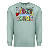 Seafoam hellofirstgrade Premium Sweatshirt - CowhideDigitalArt