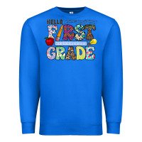 True Royal hellofirstgrade Premium Sweatshirt - CowhideDigitalArt