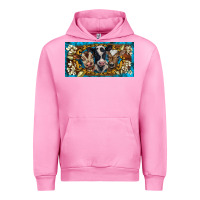 Fuchsia Pink western cow turquoise’s white flowers license plate template Urban Hoodie - BarkalooDesign