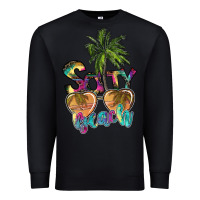 Black salty beach Premium Sweatshirt - SublimationCraftShop