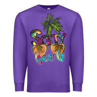 Purple salty beach Premium Sweatshirt - SublimationCraftShop