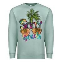 Seafoam salty beach Premium Sweatshirt - SublimationCraftShop