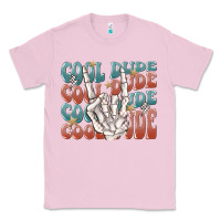Bubblegum Pink cool dude Classic Tee - MaliasSmallBusiness