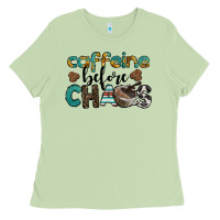 Matcha western caffeine before chaos Ladies Tee - BarkalooDesign