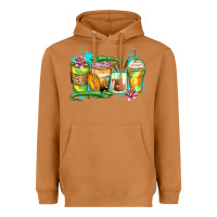 Meerkat alligator coffee cups Heavyweight Hoodie - Zillion Design Studio