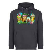Smoke alligator coffee cups Heavyweight Hoodie - Zillion Design Studio