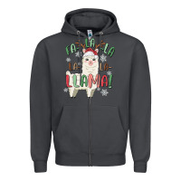 Smoke fa la la llama Zipper Hoodie - MaliasSmallBusiness