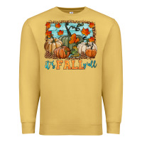 Antique Gold it's fall y'all Premium Sweatshirt - HRA Design Shop
