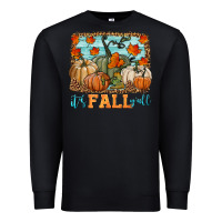 Black it's fall y'all Premium Sweatshirt - HRA Design Shop