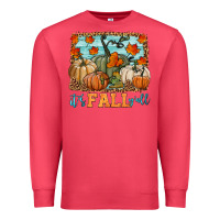 Cardinal it's fall y'all Premium Sweatshirt - HRA Design Shop