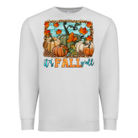 Dove Grey it's fall y'all Premium Sweatshirt - HRA Design Shop