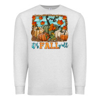 Oatmeal Heather it's fall y'all Premium Sweatshirt - HRA Design Shop